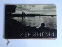 1969 Radziecko-Rosyjski Album fotograficzny Leningrad pejzaż miejski
