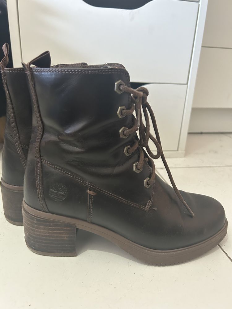 Botas Timberland de pele