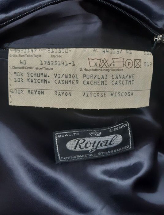 Пальто чоловіче шерстяне великого розміру