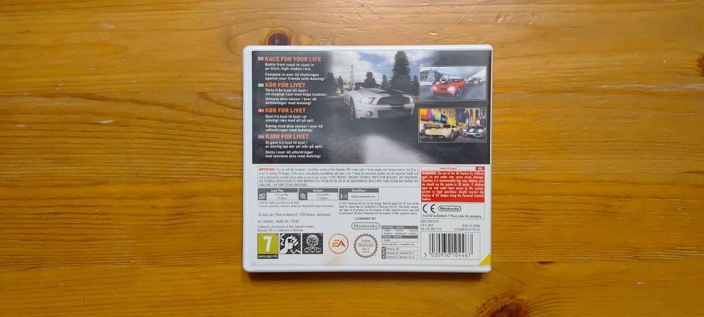 Need For Speed The Run, Nintendo 3DS