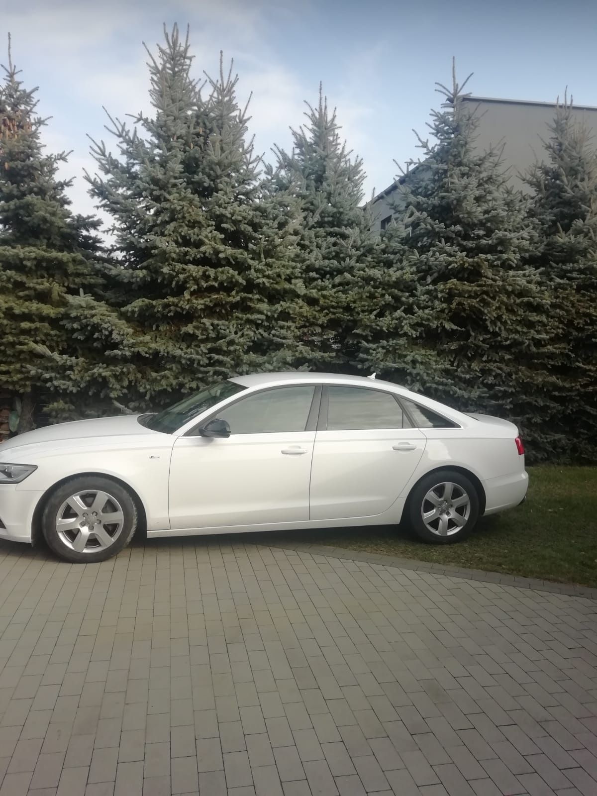 Audi a6 2013 diesel biała strzała