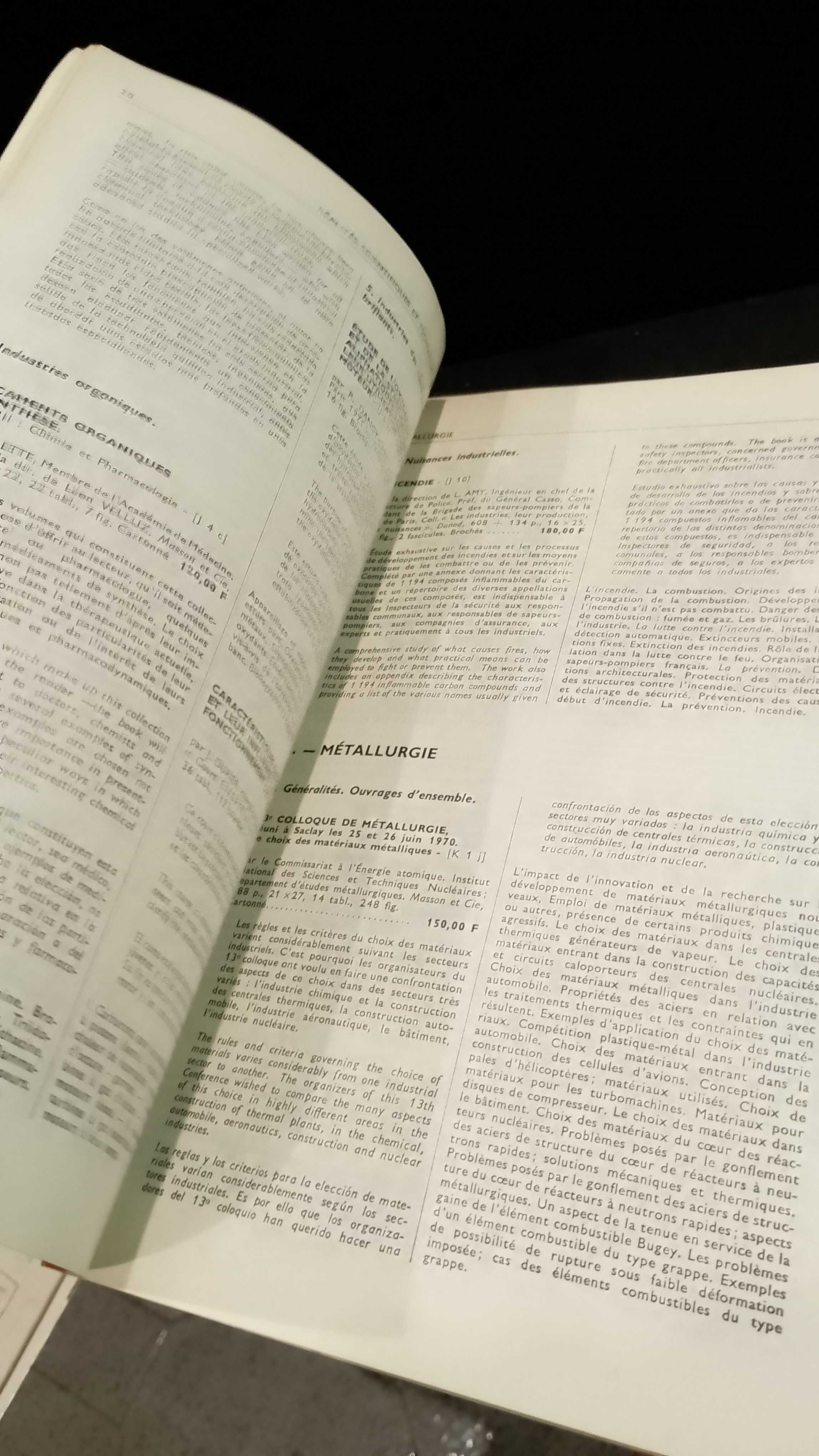 Réalités Scientifiques et Techniques Françaises 1972