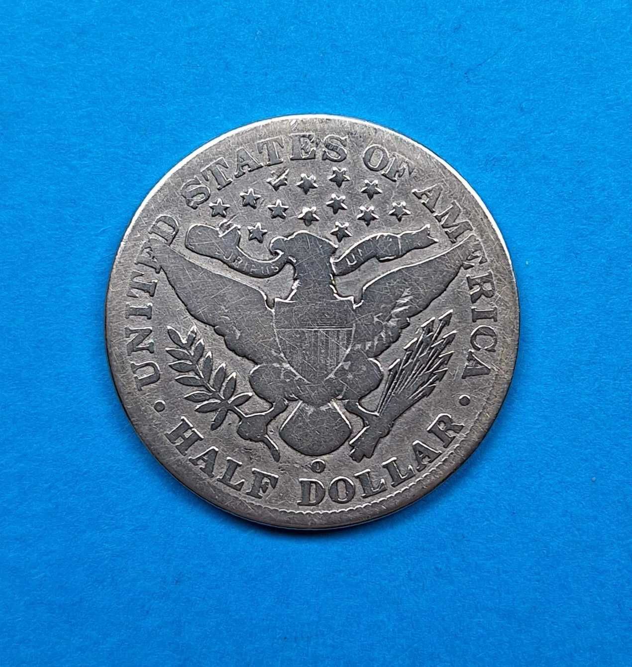 USA pół dolara, Half Dollar Barber rok 1903 O, srebro 0,900
