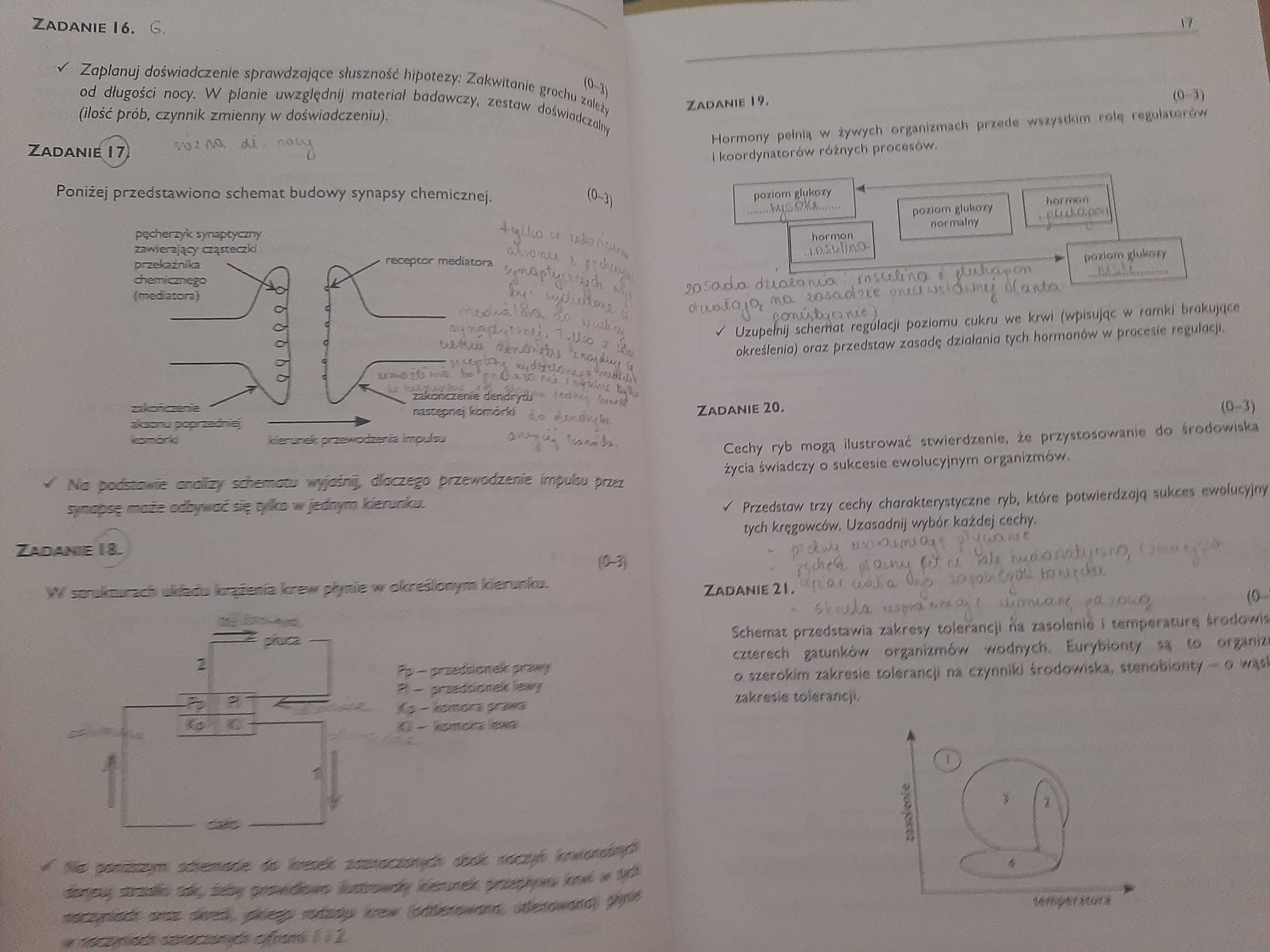 Biologia tematy i zagadnienia maturalne