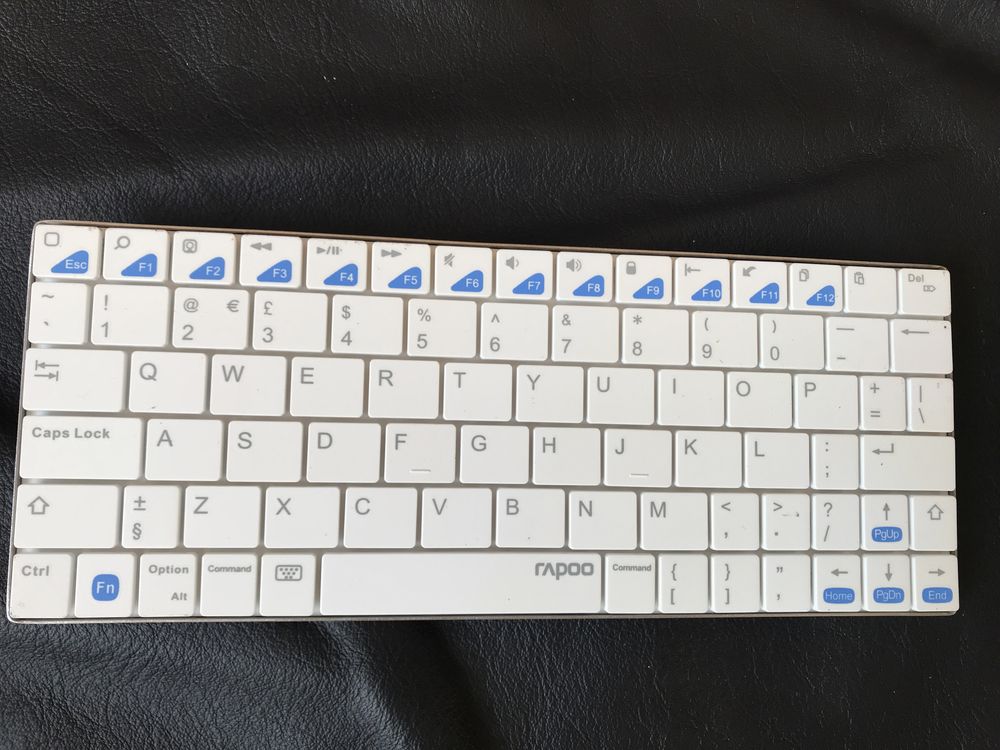 Клавіатура rapoo bt ultra-slim keyboard e6300