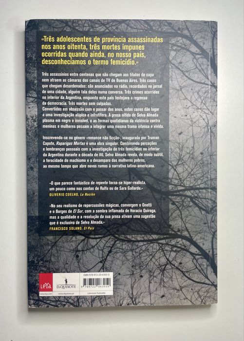 Raparigas mortas de Selva Almada