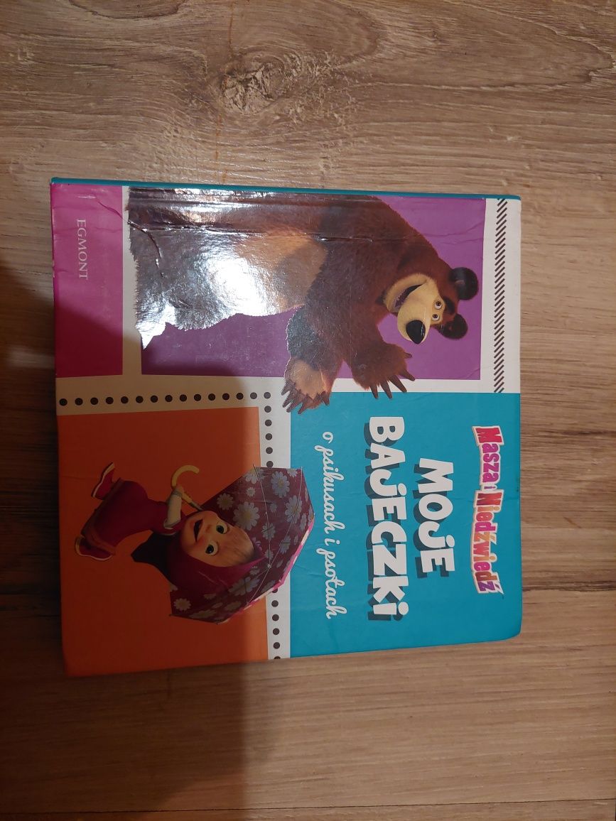Masza I Niedźwiedź książki i puzzle
