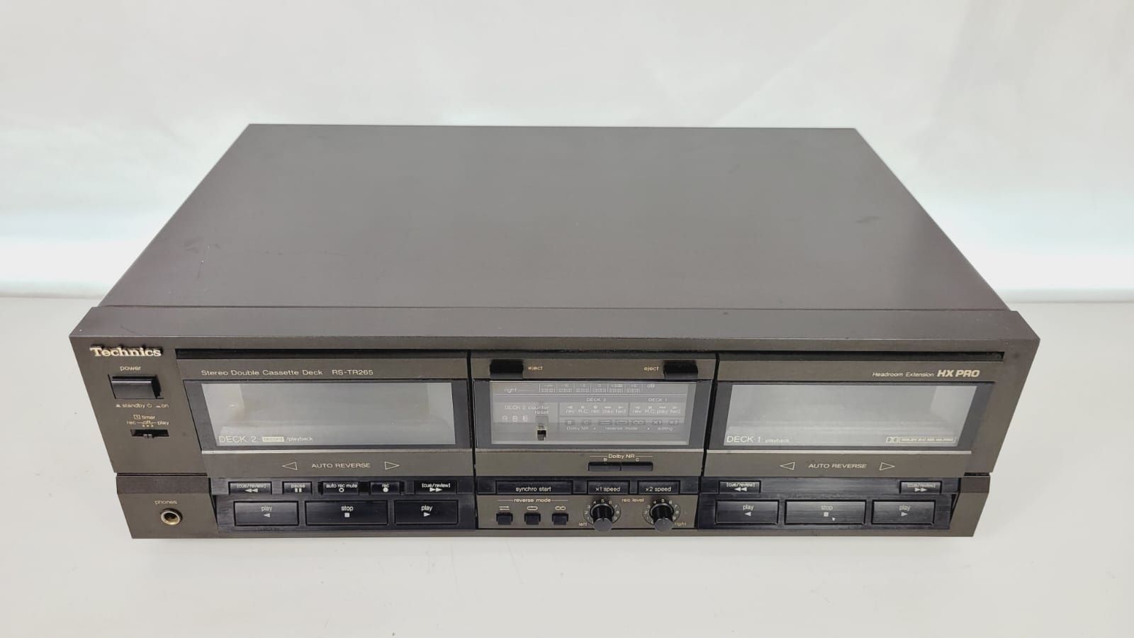 Technics RS TR 265 magnetofon dwu kasetowy deck kaseciak