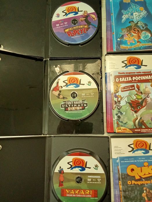 11 filmes infantis em DVD