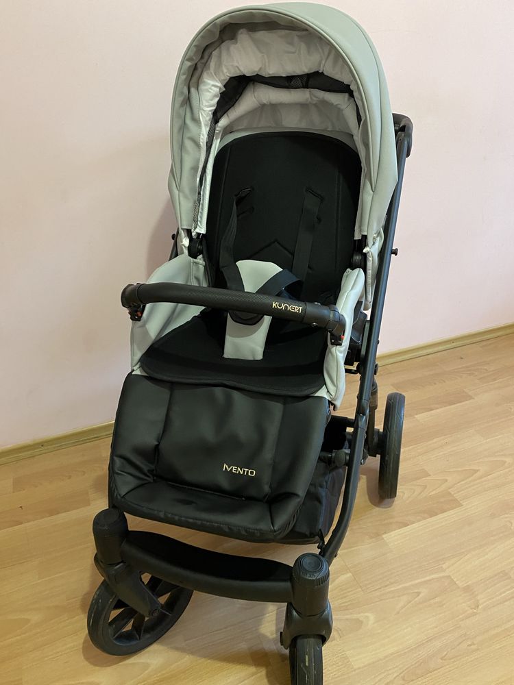 Коляска 2 в 1 Kunert Ivento Eco Dove Grey (K-Ive-06)