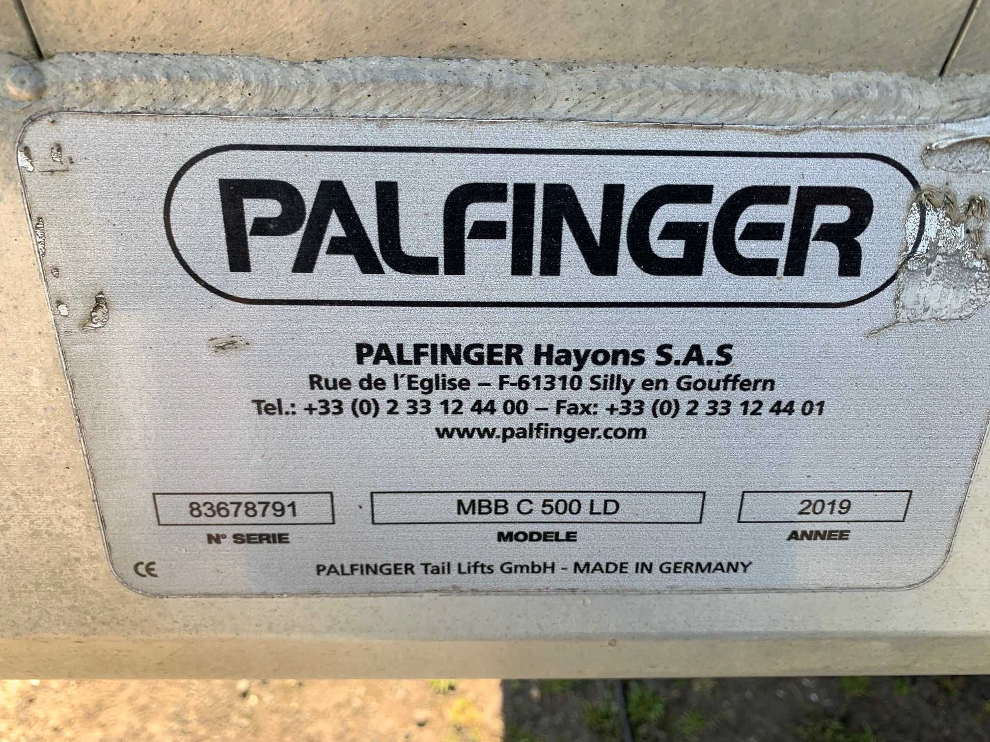 Winda PALFINGER 2019r iveco daily