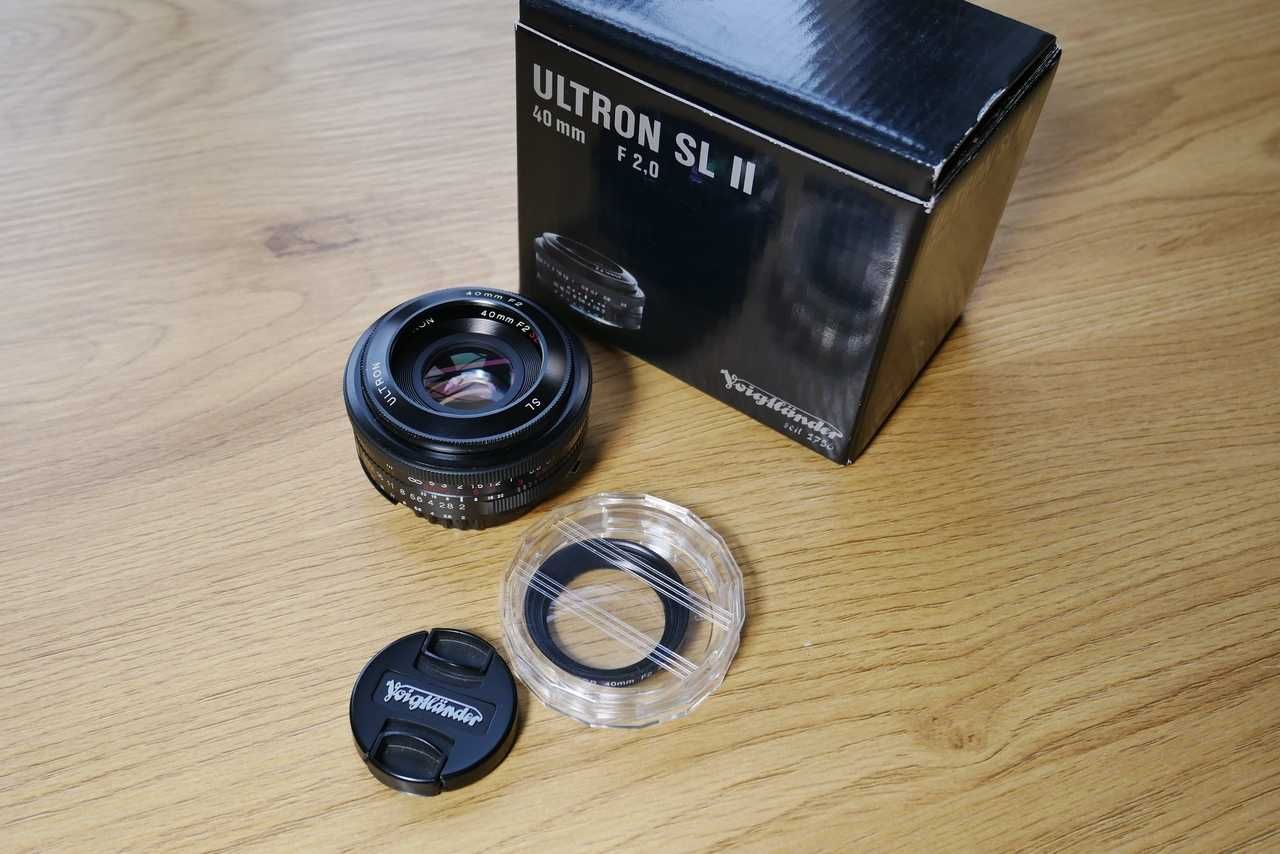 Voigtlander Ultron SL II 40 mm f2.0 for Nikon = 17 000 грн.