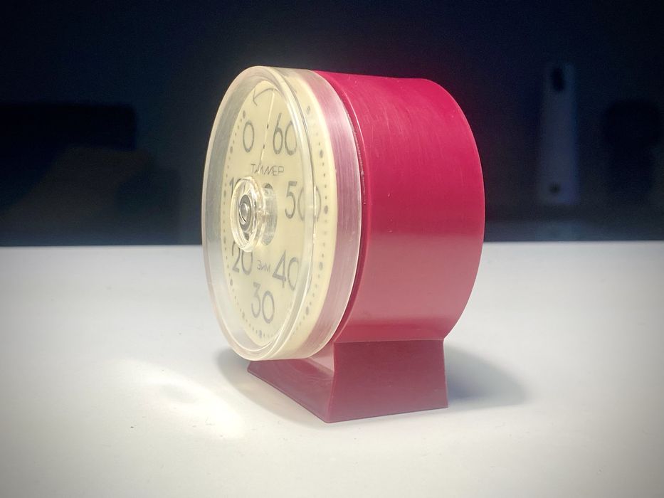 Vintage retro ZSRR kuchenny MinutnikTtimer 70 Jak Nowy Kolekcjonerski