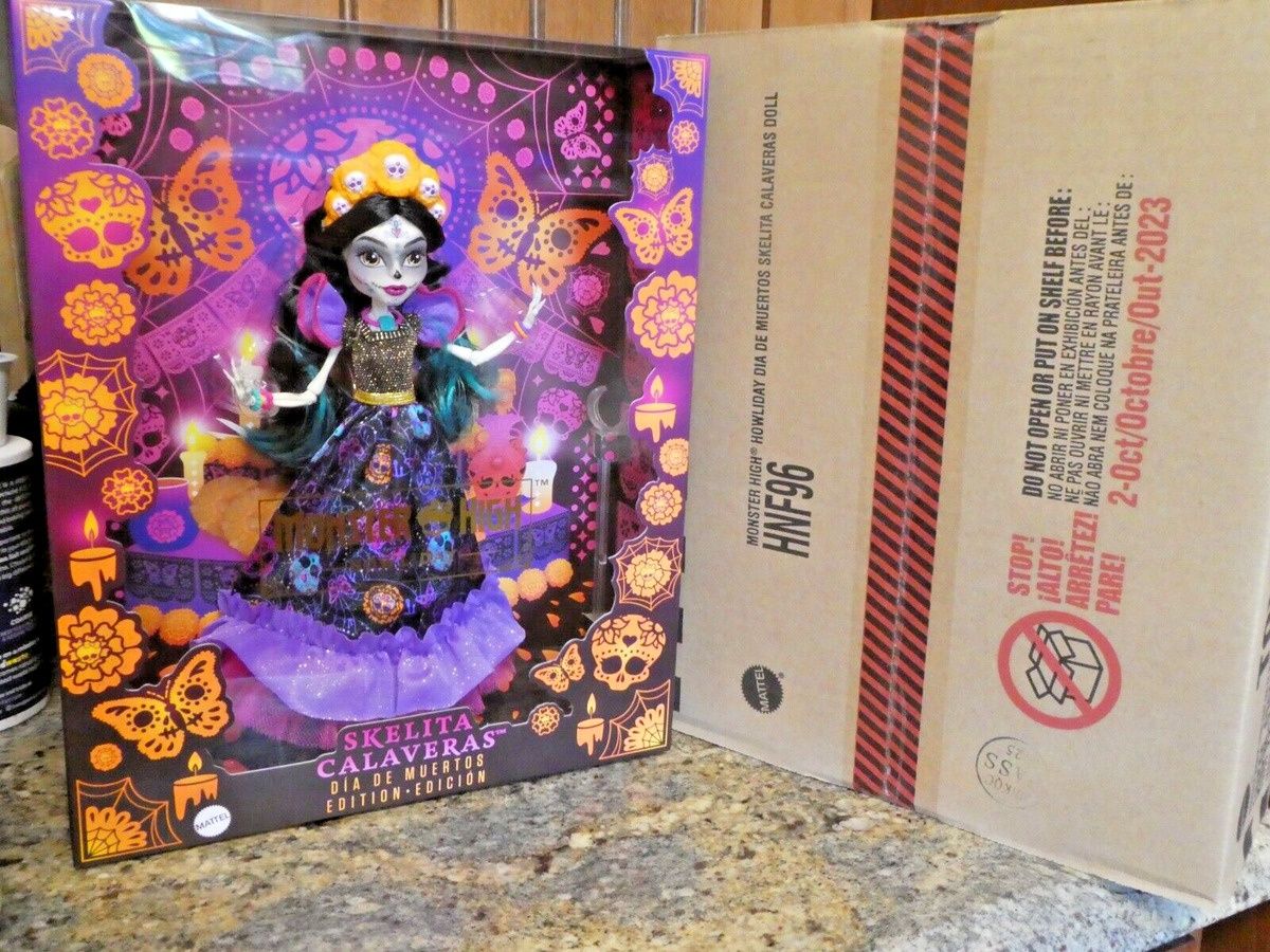 Lalka Monster high Skelita Calaveras HOWLIDAY Nowa