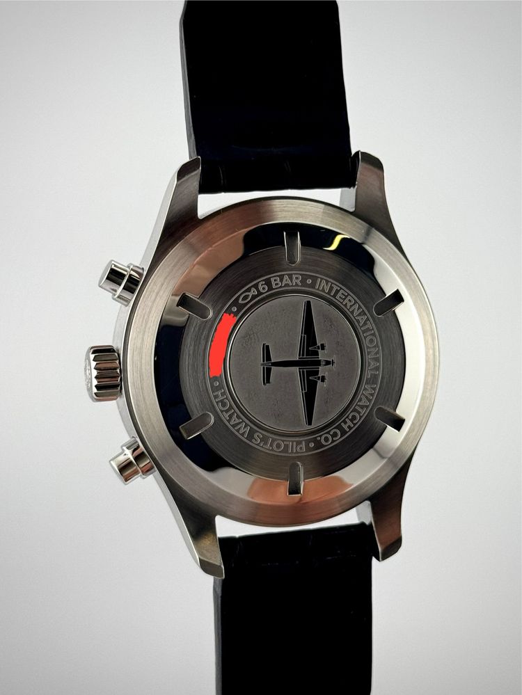FVAT 23% FULLSET IWC Pilot’s Watch Chronograph ref IW377709