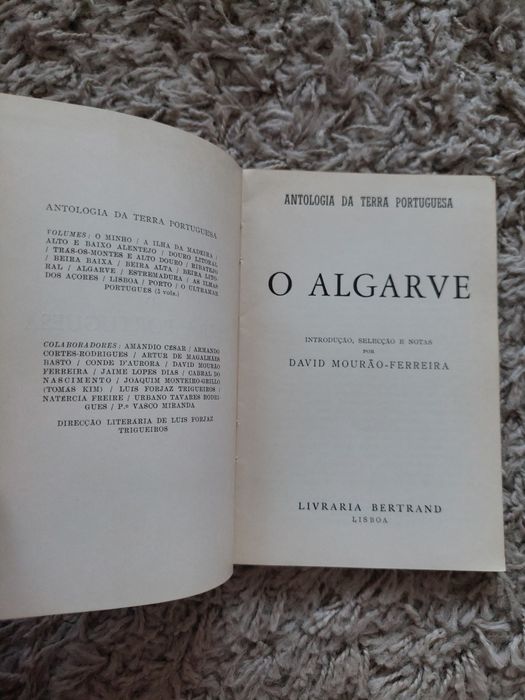 O Algarve de David Mourão Ferreira