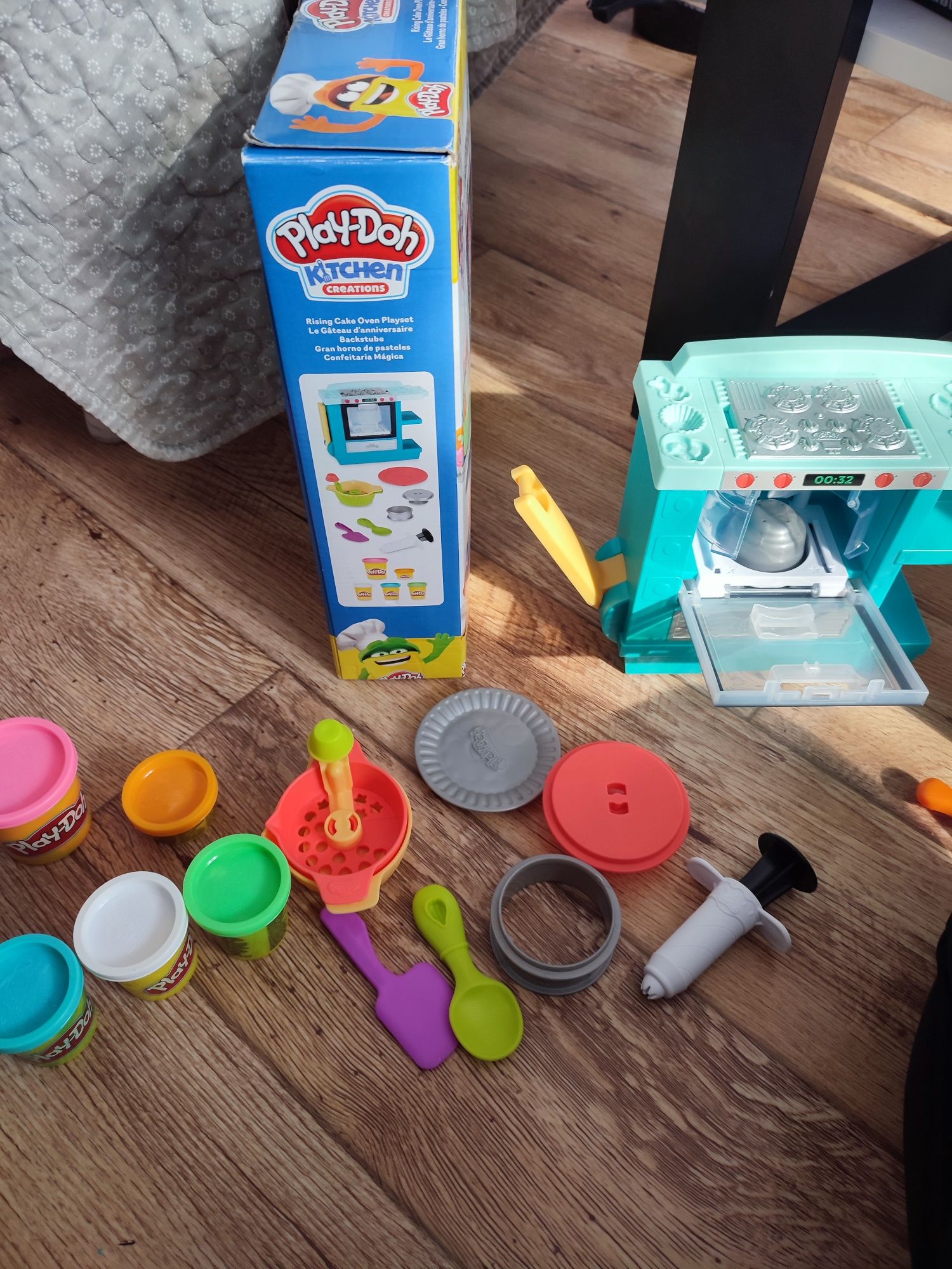 Trzy kompletne zestawy Play-Doh +