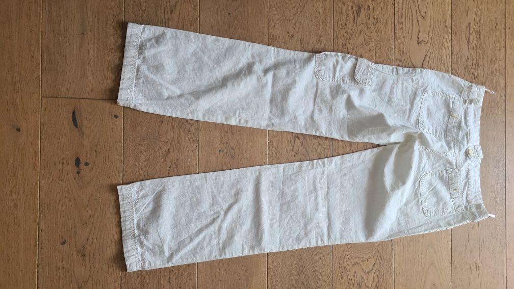 Białe spodnie r. 38