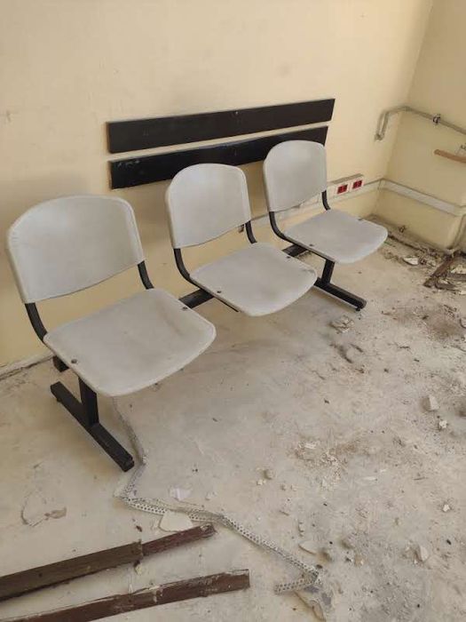 Ławka do recepcji poczekalni poczekalnia