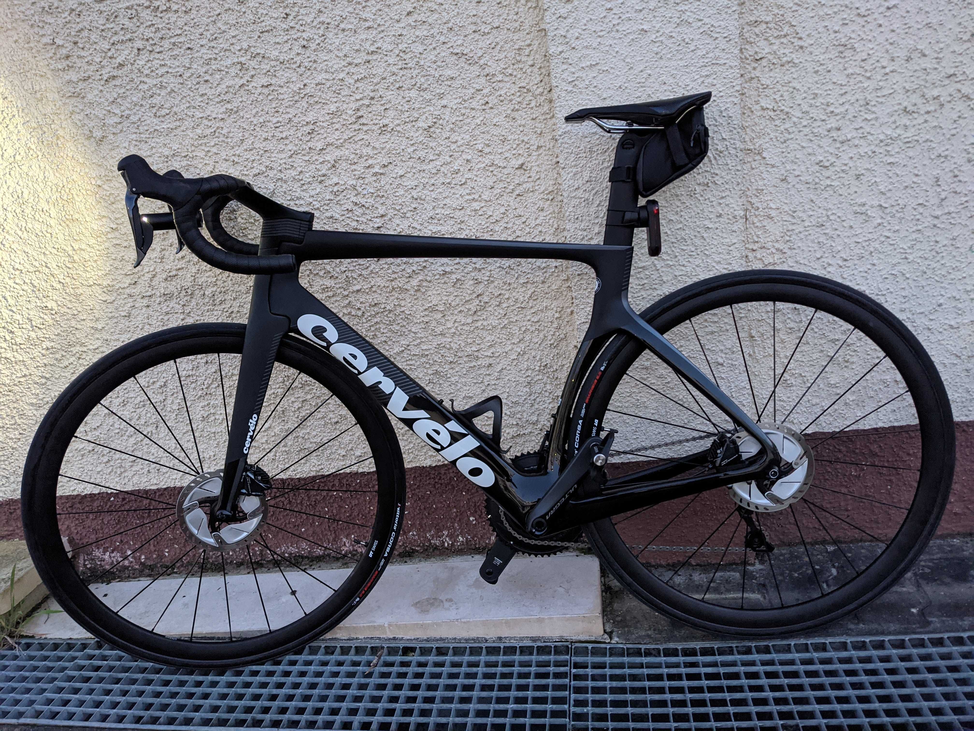 cervelo s5 ultegra di2 56 c/ rodas shimano ultegra c50