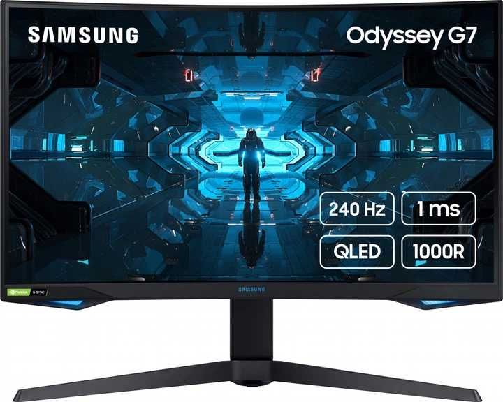 Монітор 31.5" Samsung Odyssey G7 C32G75TQSI (LC32G75TQSIXCI) 240hz