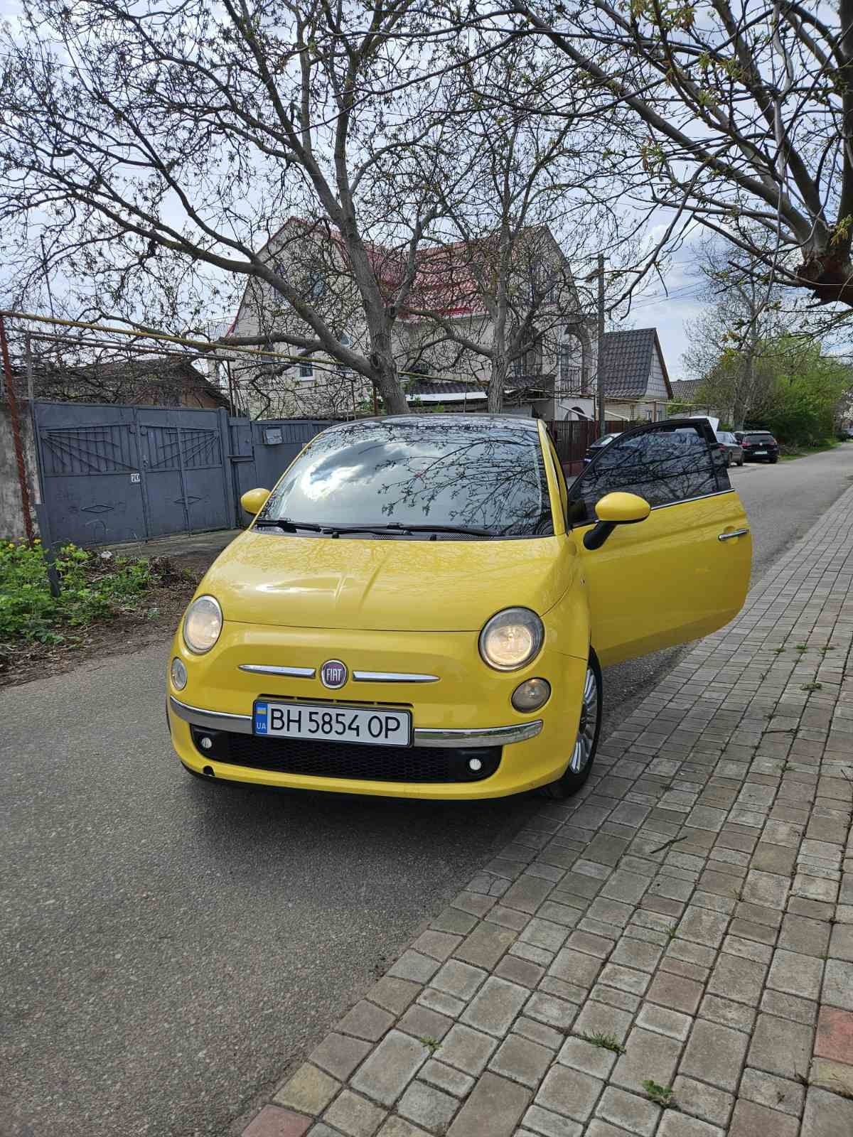 Fiat 500 C Официальная