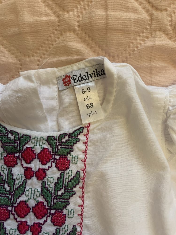 Вишите плаття для дівчинки