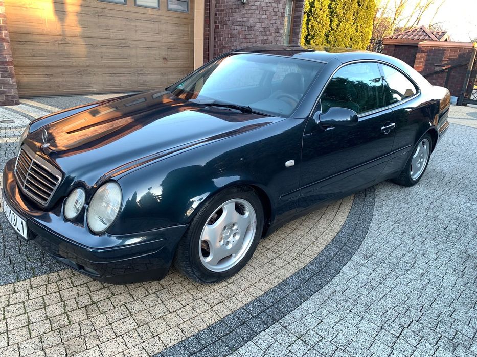 Mercedes-Benz CLK Najładniejszy Najbogatszy automat gaz skóra