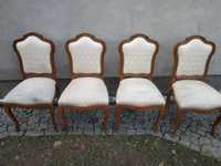 Cztery krzesła Ludwik XV