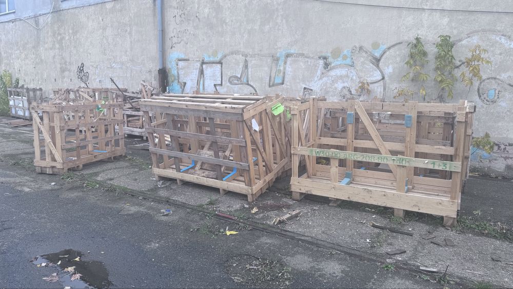 Palety Skrzynie drewniane