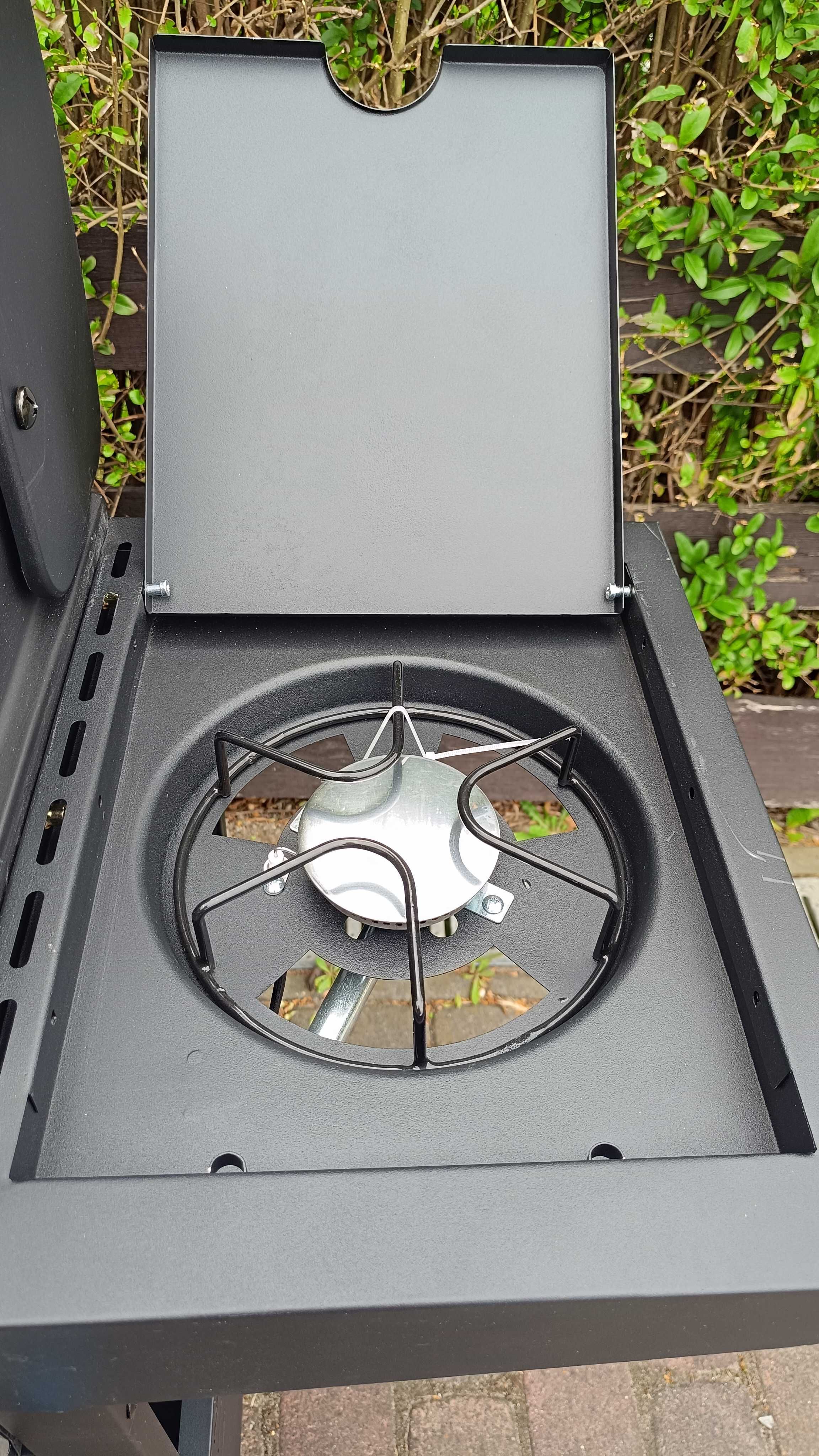 Grill gazowy węglowy  2w1 EL FUEGO NEVADA COMBIGRIL żeliwny ruszt !