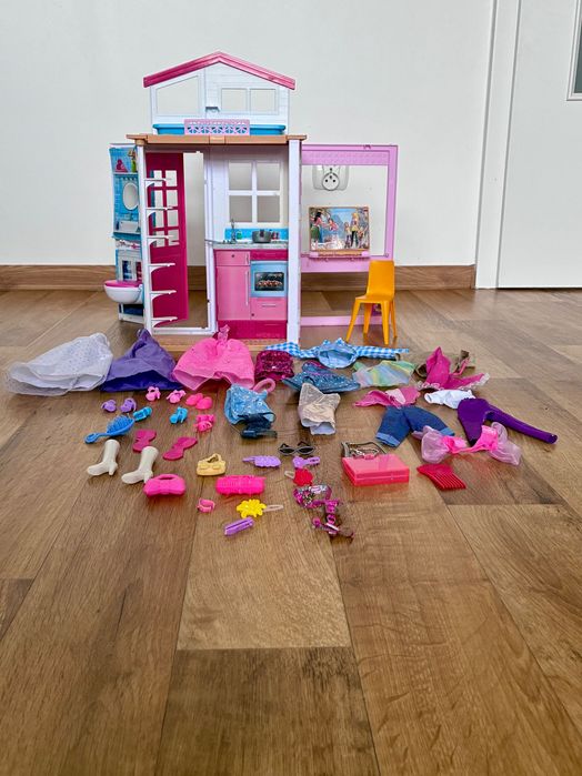 Kamper Barbie XXL + Letni Dom + DODATKI :)