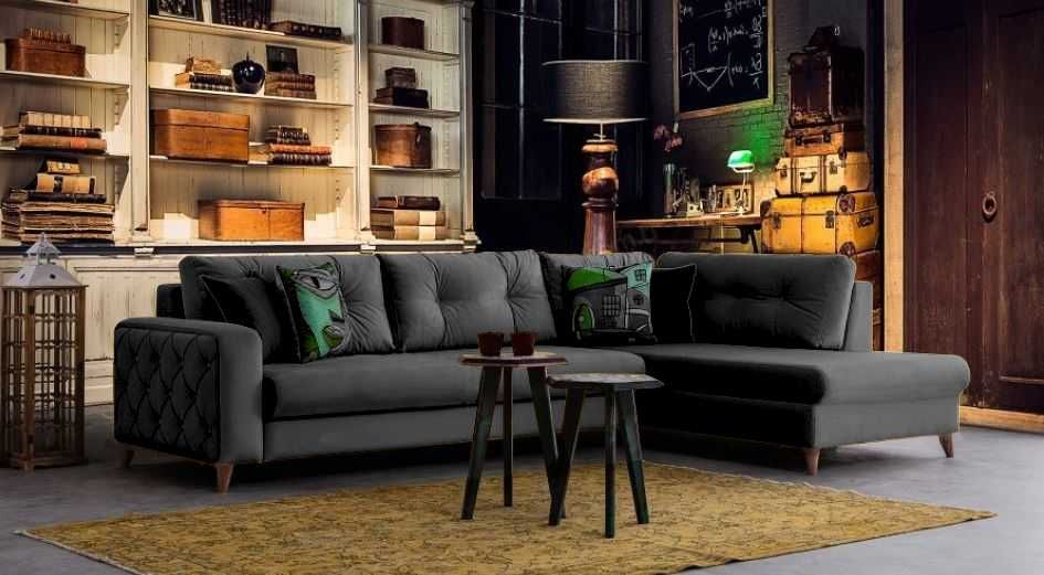 Narożnik ,Kanapa MALIBU funkcja spania 2 pojemniki PRODUCENT,NOWOŚĆ