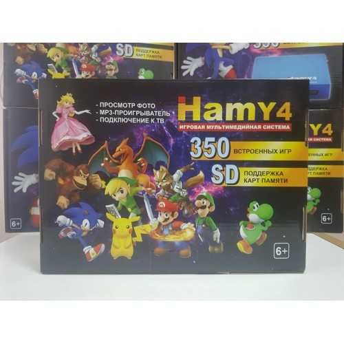 НОВАЯ игровая приставка Hamy4 350 игр Dendy 8 bit Sega 16 bit Денди