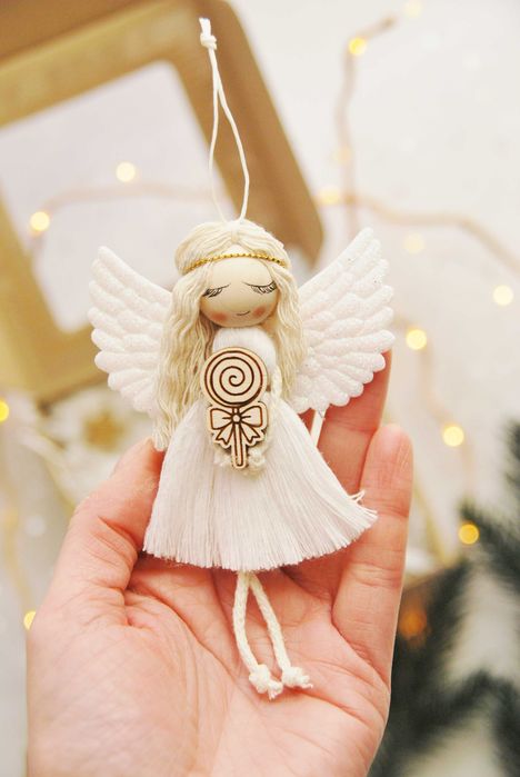 Świąteczny aniołek na choinkę - zamów tyle, ile potrzebujesz!