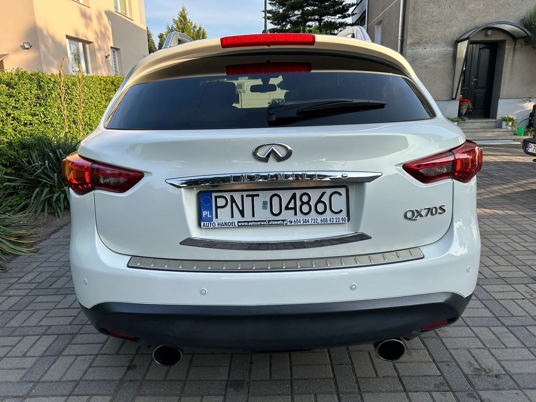 Infiniti QX70 3.7 V6 320 KM Permium S Europa 69 Netto