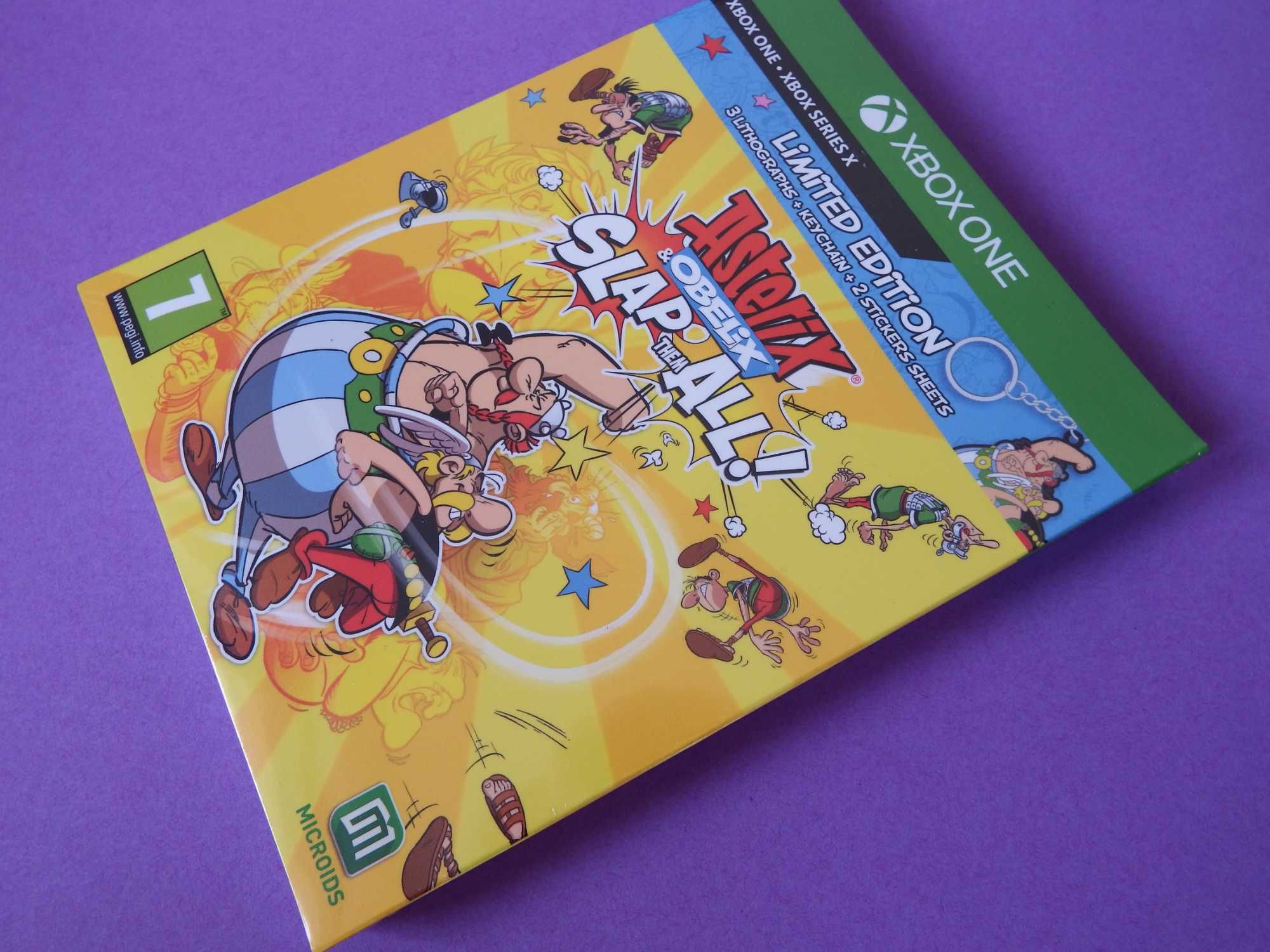 XBOX ONE + Xbox Series X Asterix Obelix Edycja LIMITOWANA nowa