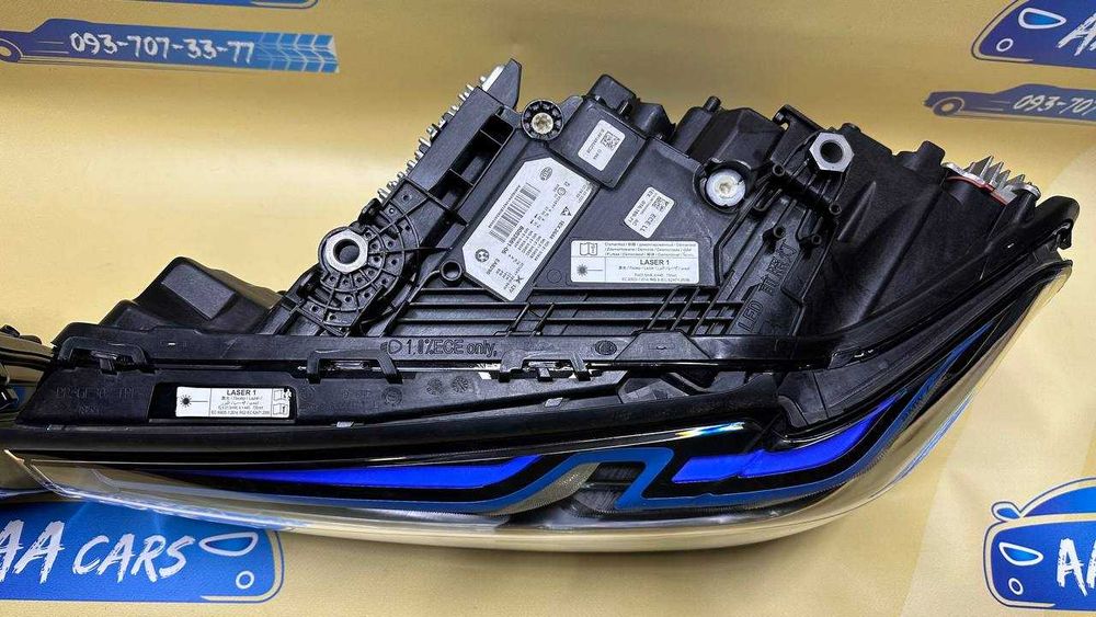 Фары Фара Фари Bmw G30 Shadow Чорні 5/M5 F90 Adaptive Laser рестайлінг