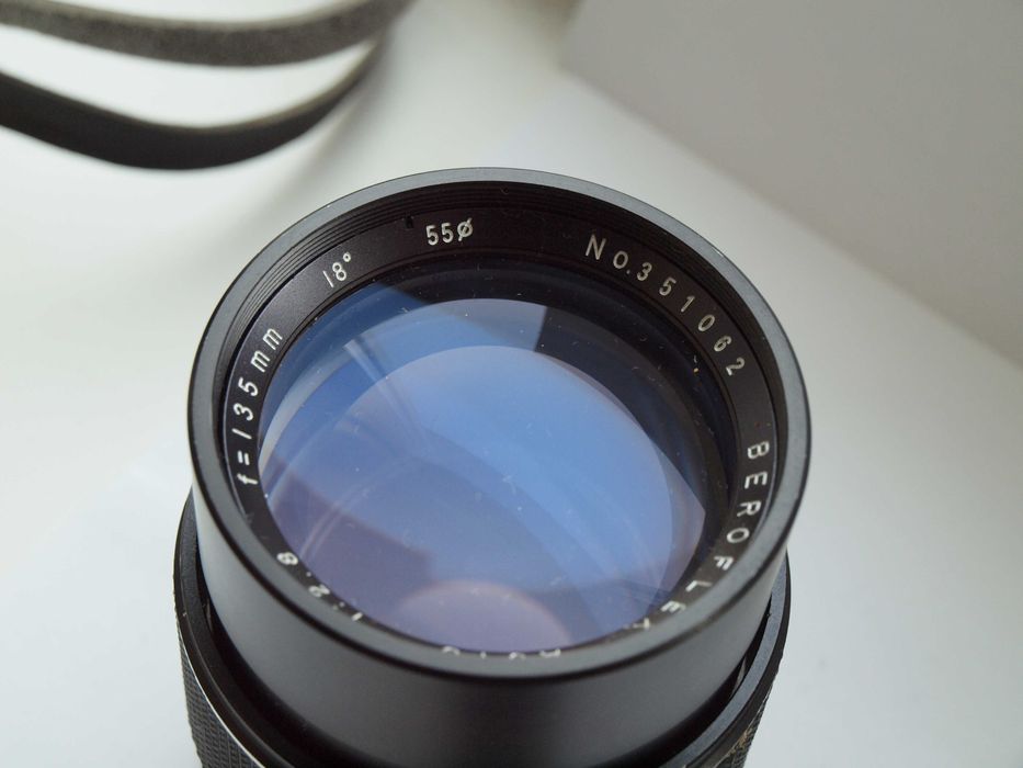 Объектив BEROFLEX AUTO 1:2.8 f=135mm M42 Made in Japan