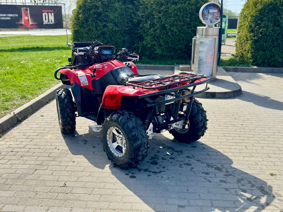 Suzuki Kingquad LTA 700 4x4 Blokady hak wyciągarka ZAREJESTROWANY W PL
