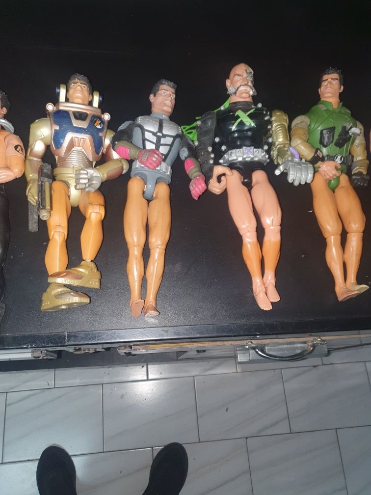 Figuras Action Man 12 bonecos ...