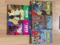 Livros - Os cinco / Os sete