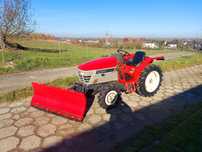 Traktor traktorek japoński 4x4 Yanmar AF 24 wspomaganie pług