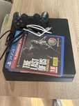 PS 4 + jogos + comando