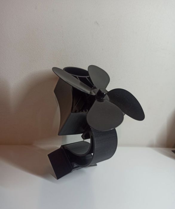 Термоелектричний вентилятор для камінів,буржуйок,печей