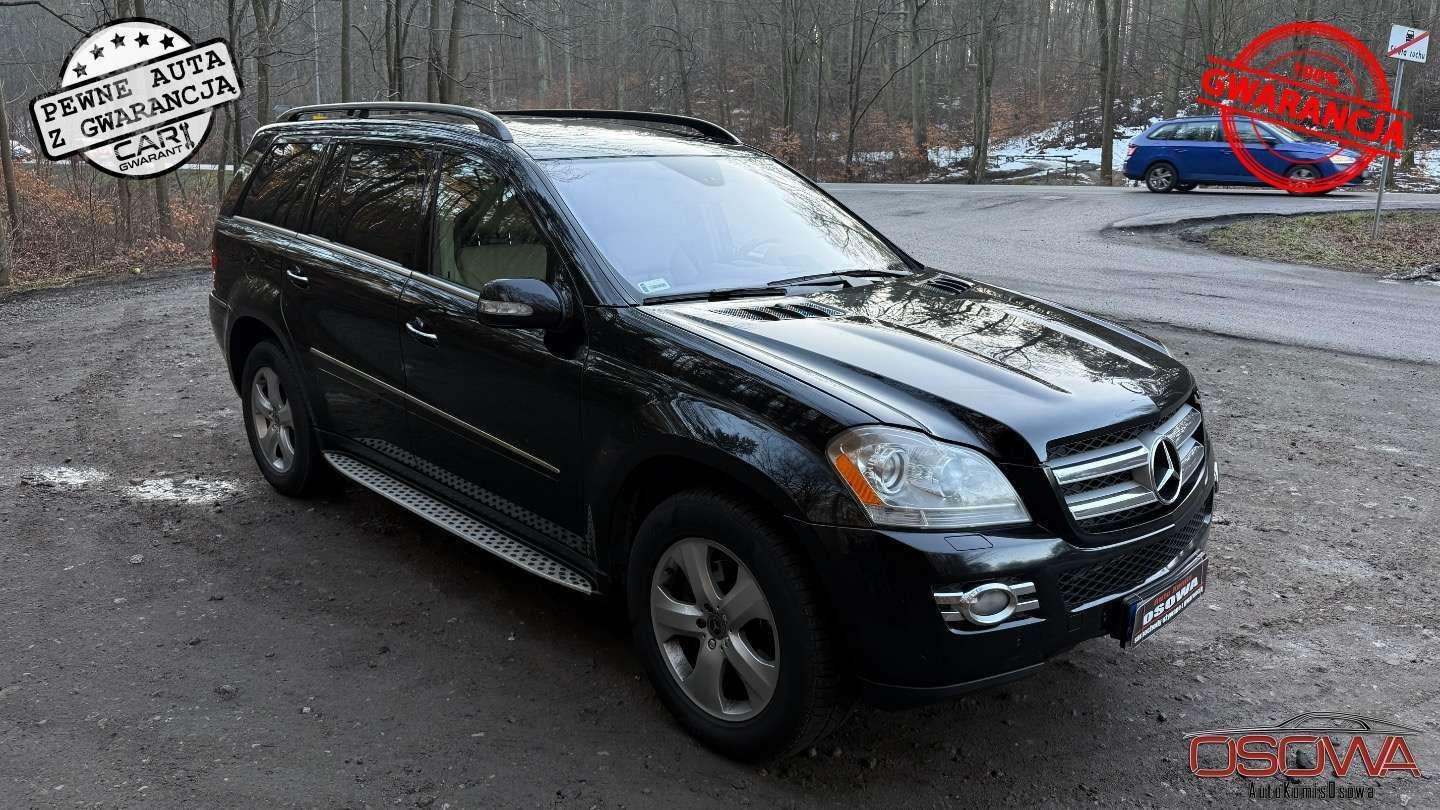 Mercedes-Benz GL 450v8 +gaz 7 osobowy 4- Matic idealny stan mega zadbany 1rok gwarancj