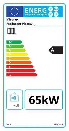 Piec nadmuchowy Nowy  65kW, duże palenisko + pełne sterowanie pracą