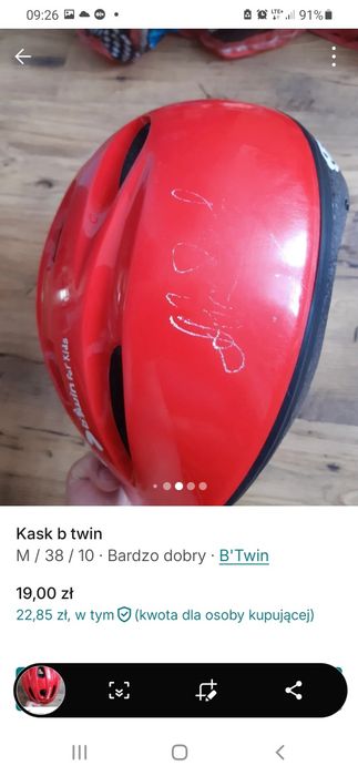 Kask b.twin 52 56 b.dobry
