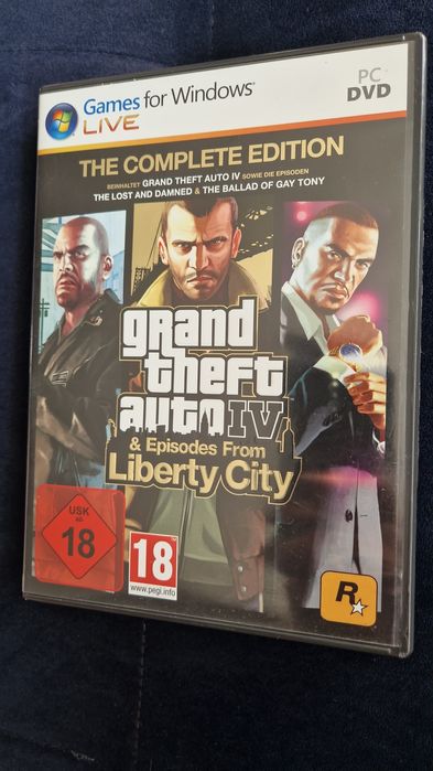 Gra PC GTA IV 4 3 płyty