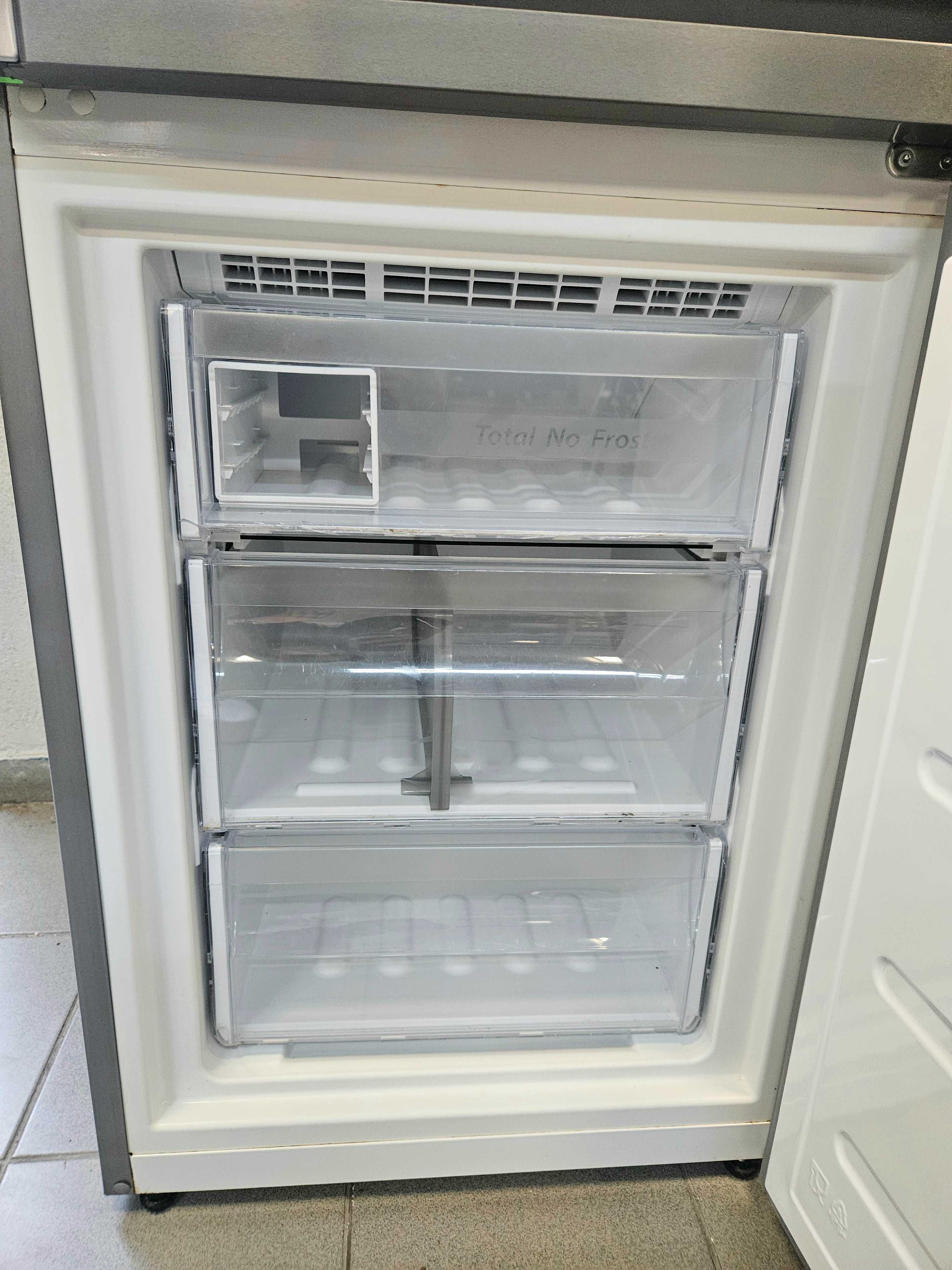 Lodówka Total No Frost WHIRLPOOL Srebrna